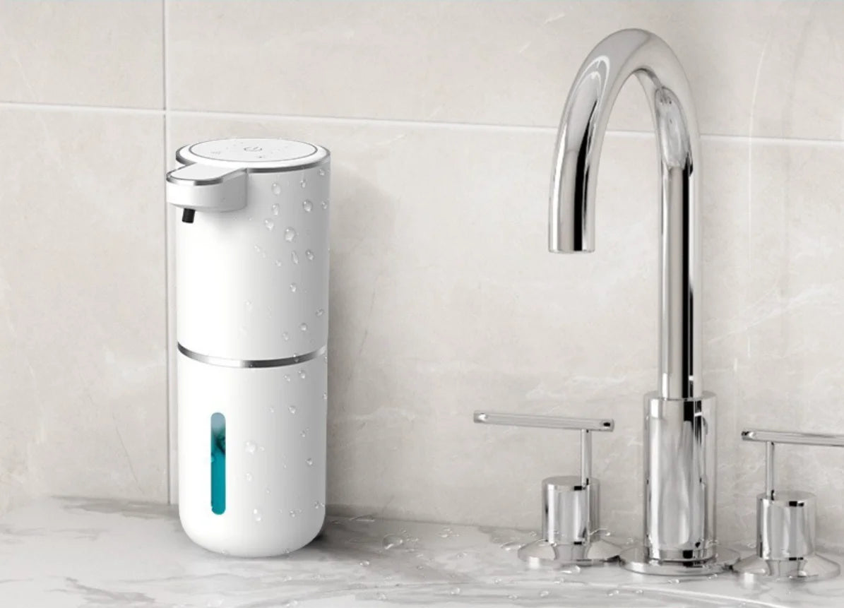 Contactless Sensor Foam Soap Dispenser Rechargeable Wall Mount Vertical Hand Sanitizer Bubble Dispenser with Multi Speed