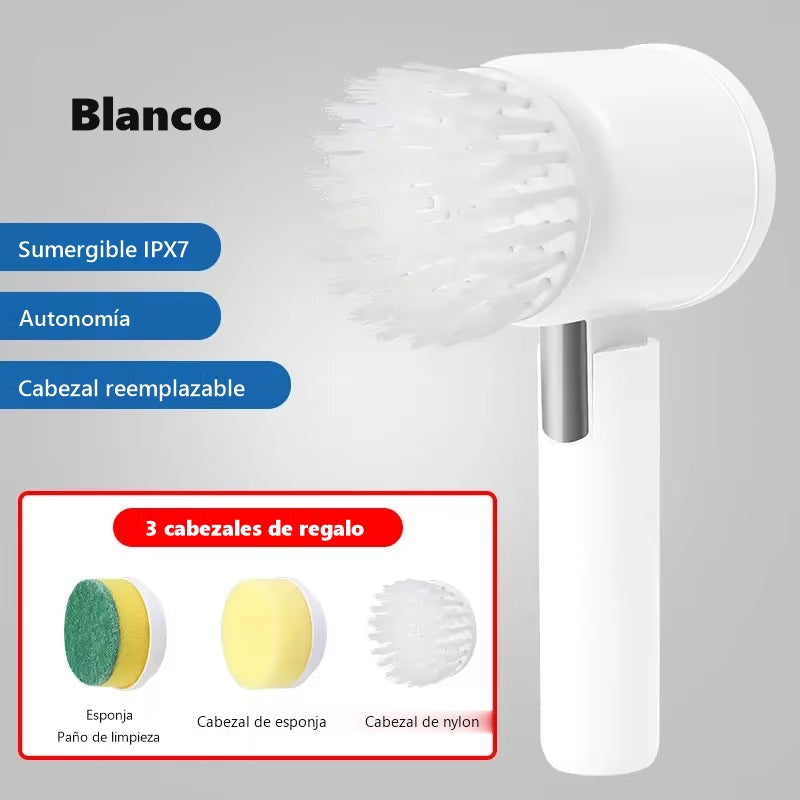 Cepillo eléctrico en color blanco